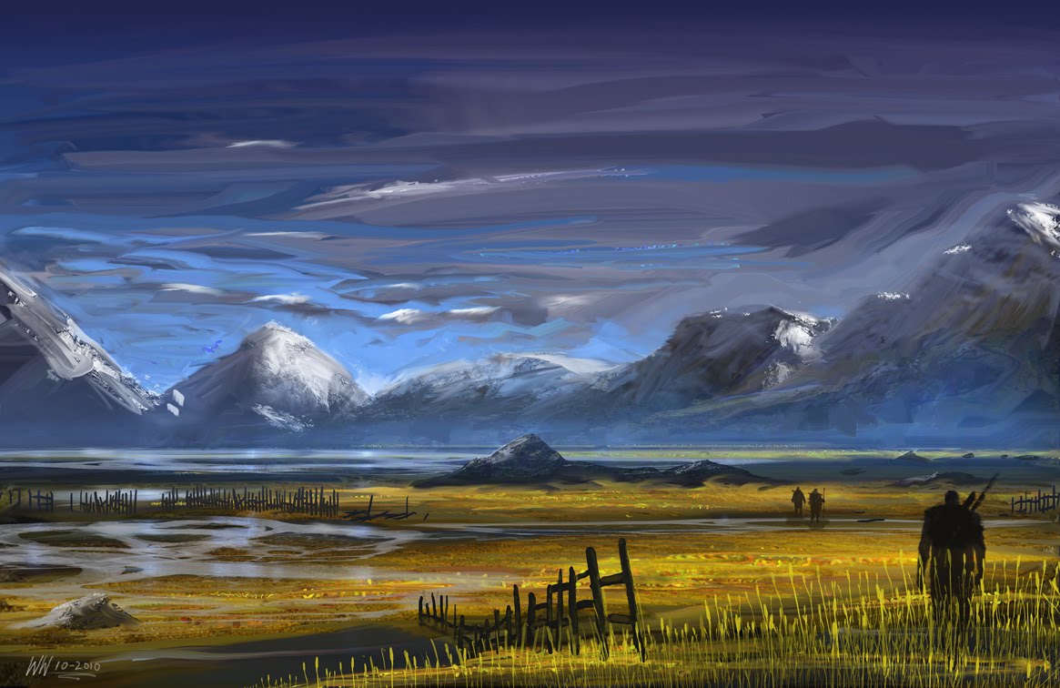 1165x756 Wes.w's Sketchblog Tundra Speedpainting - Tundra Painting