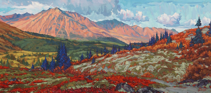 720x317 Yukon Nwt Painting Journeys - Tundra Painting