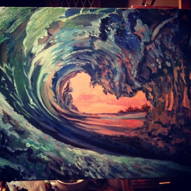 612x612 Painting Portfolio Maris Johnson - Tunnel Vision Painting Pictures