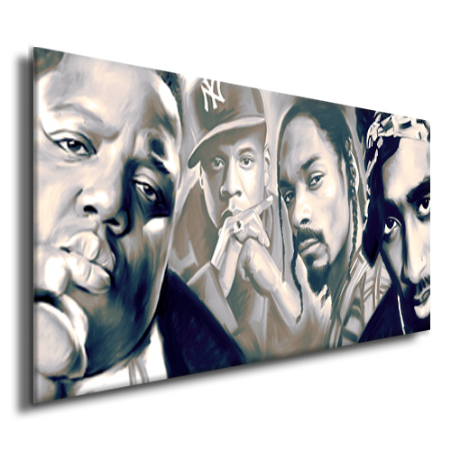 Tupac And Biggie Painting at PaintingValley.com | Explore collection of ...