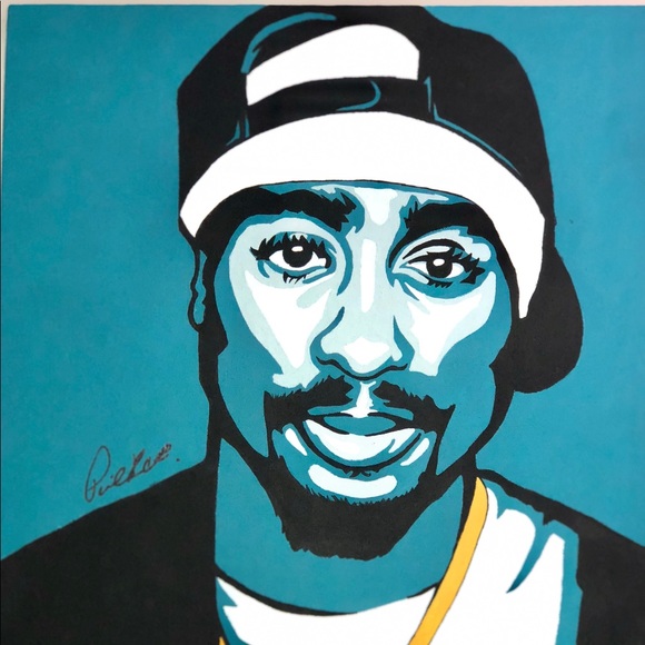 580x580 Other Tupac Painting Poshmark - Tupac Painting