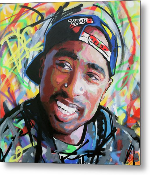 516x600 Tupac Portrait Painting By Richard Day - Tupac Painting