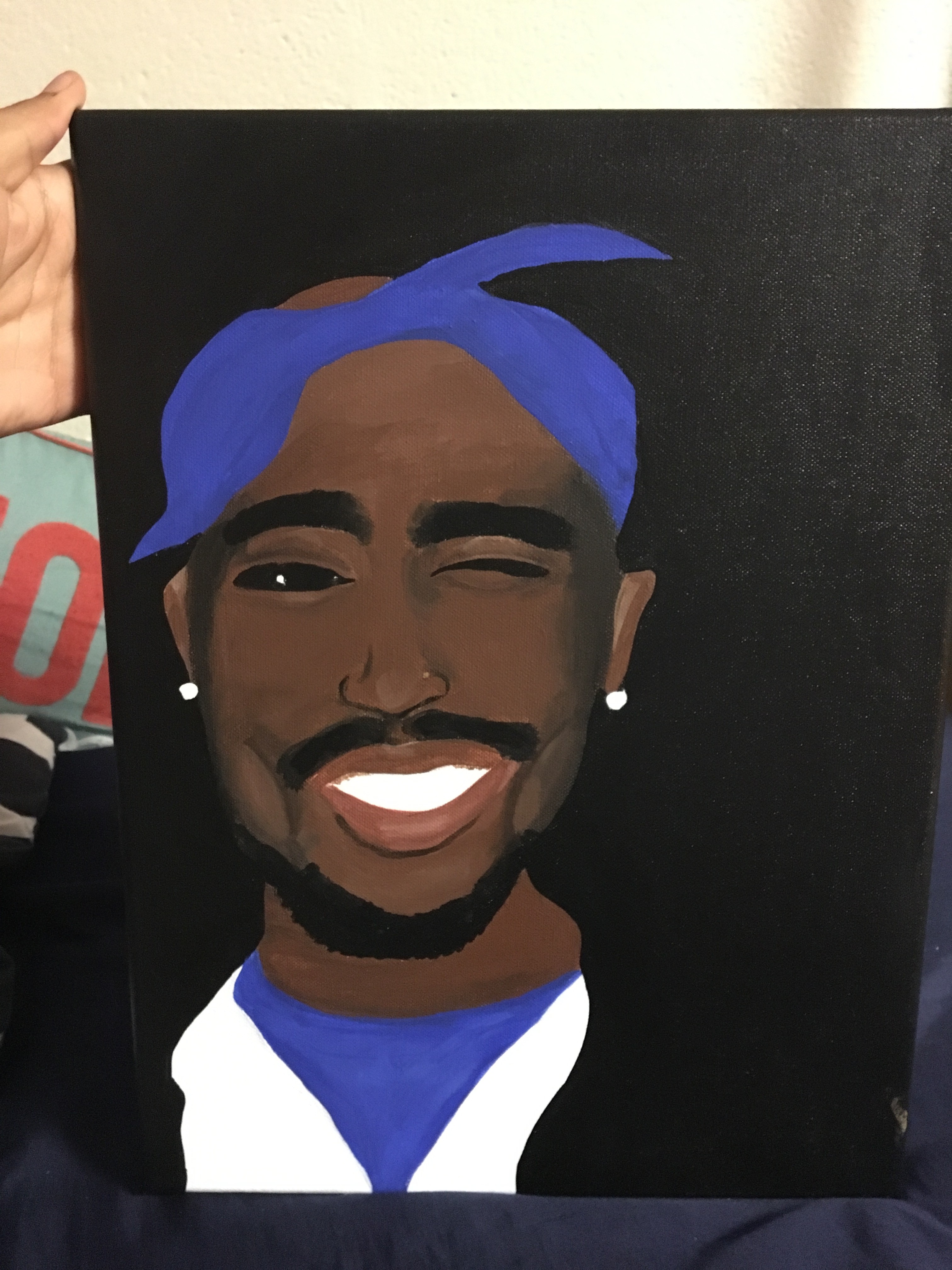3024x4032 Tupac Painting Brooklynnsamonee Foundmyself - Tupac Painting