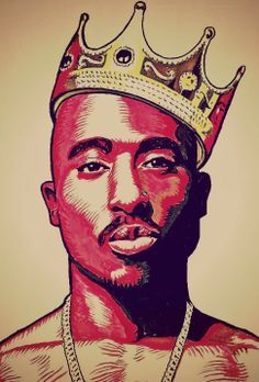 236x348 Tupac Painting - Tupac Painting