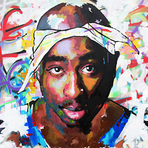 Tupac Shakur Painting At Paintingvalley.com 