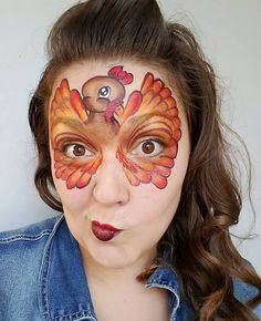 236x290 Thanksgiving Turkey Face Painting Facepainting - Turkey Face Painting