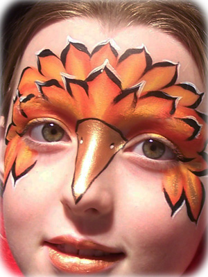 300x400 Turkey Face Paint Amazing Painting For You Face Painting - Turkey Face Painting