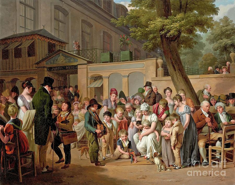 900x709 The Entrance To The Turkish Garden Cafe Painting By Motionage Designs - Turkish Painting