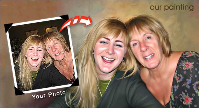 682x373 Canvas Art - Turn Picture Into Painting