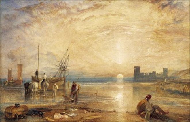 660x424 Turner's Painting Of Flint Castle Sells - Turner Painting