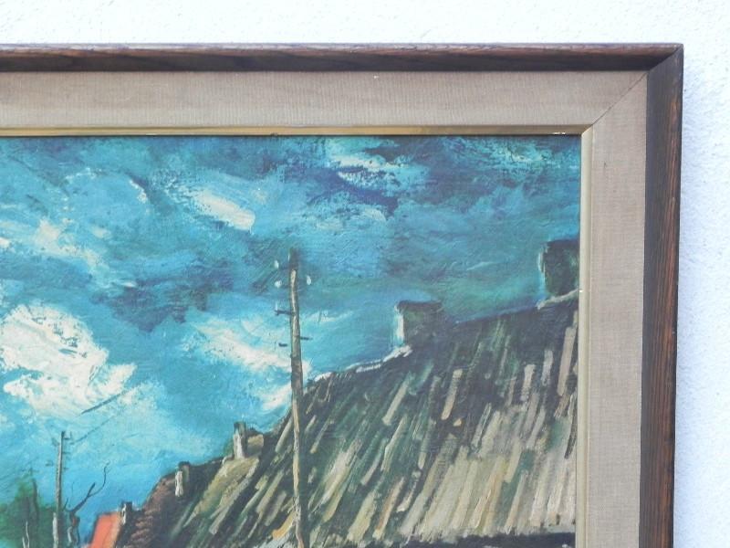 800x600 Maurice Vlaminck European Landscape, Framed By Turner Wall - Turner Wall Accessory Painting