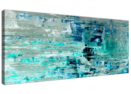 430x311 Cheap Teal Canvas Prints Of The Sea - Turquoise Painting