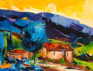 300x229 Tuscan Landscape Paintings Fine Art America - Tuscan Landscape Painting