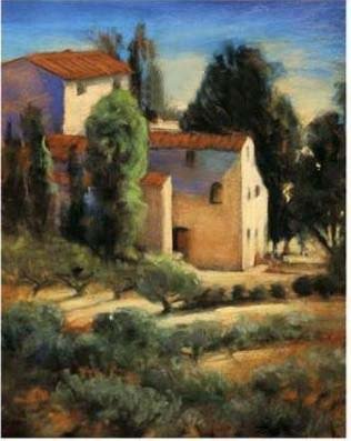 316x397 Landscape Oil Painting ,tuscan Landscape, Hot,contemporary Art - Tuscan Oil Painting Canvas