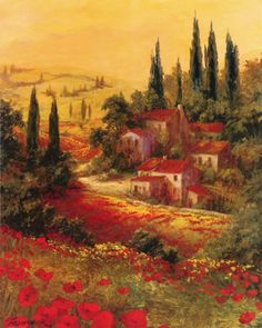 236x295 155 Best Art Tuscany Images On Beautiful Paintings - Tuscan Oil Painting Canvas