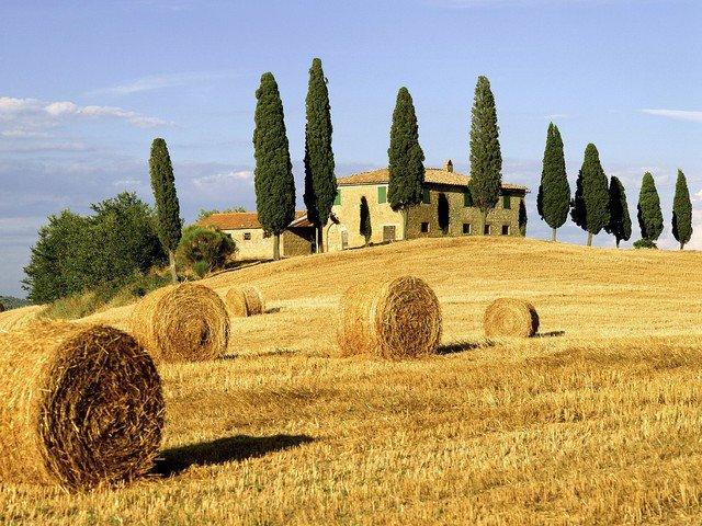 640x480 Unknown Artist Tuscany Painting Framed Paintings For Sale - Tuscany Painting