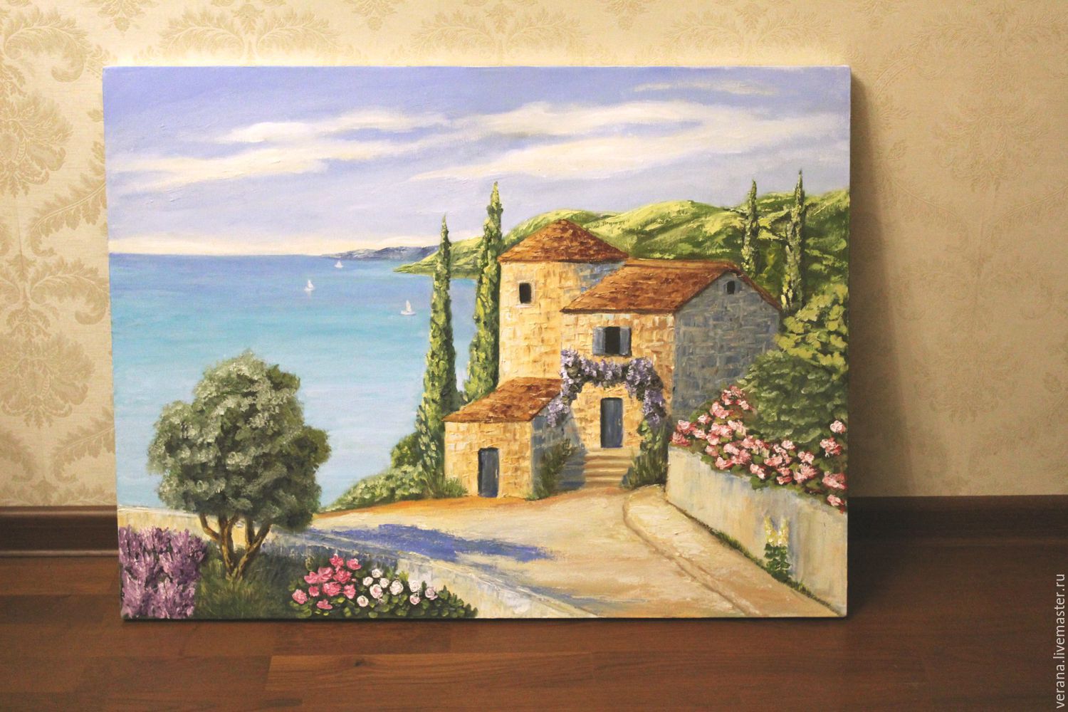1500x1000 Oil Painting. Italy,tuscany Shop Online On Livemaster - Tuscany Painting