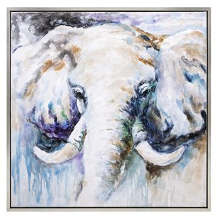 310x310 Elephant Tusk Wayfair - Tusks Canvas Painting