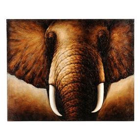 286x286 Tusks Canvas Wall Decor Art Painting By Kirklands Olioboard - Tusks Canvas Painting