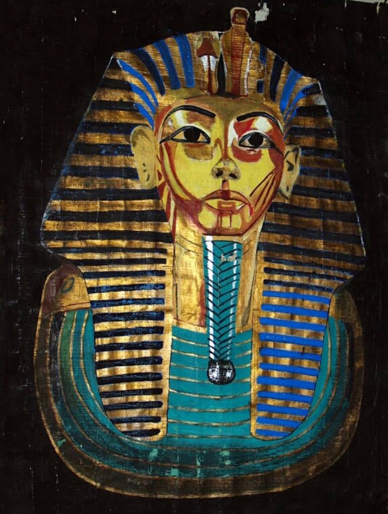 Tutankhamun Painting at PaintingValley.com | Explore collection of ...