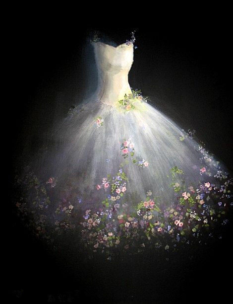 470x612 Online Shop Beautiful Spring Tutu Ballerina Painting On Canvas - Tutu Painting