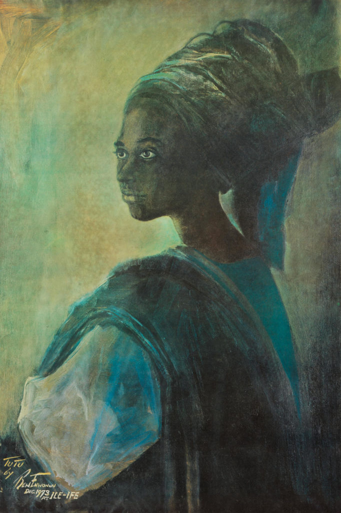 682x1024 A Long Lost Nigerian Masterpiece Found In A London Apartment Just - Tutu Painting
