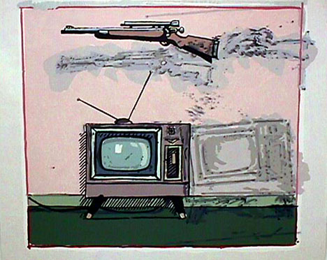 468x372 Item501487 - Tv Painting