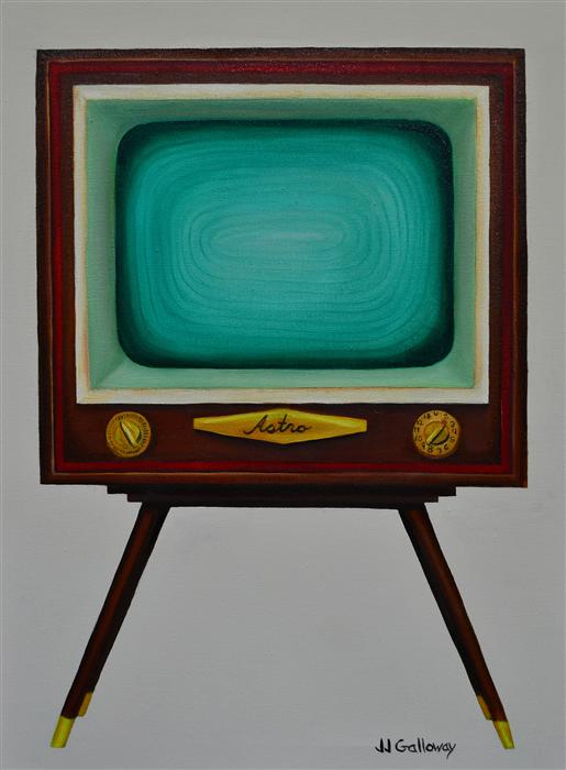 515x700 Iconic Tv Jj Galloway - Tv Painting