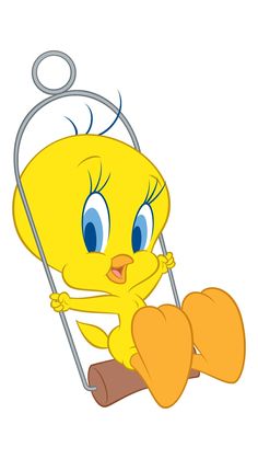 236x419 Tweety Bird, My Favorite Cartoon Character. He Is So Adorable - Tweety Painting