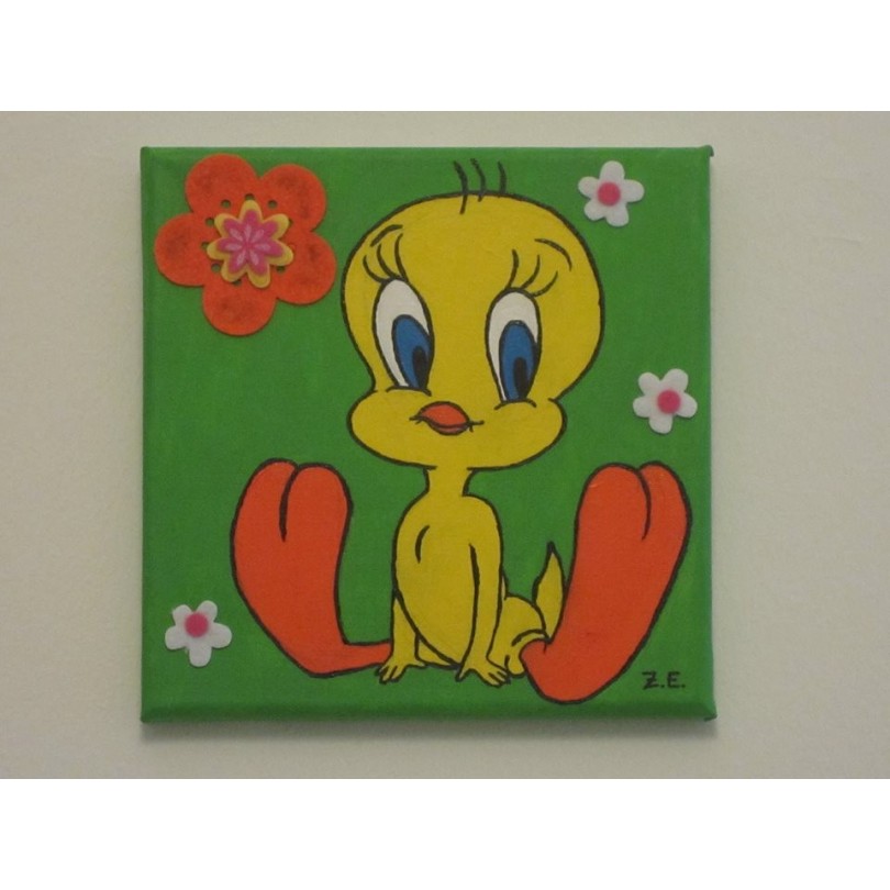 810x810 Tweety Painting - Tweety Painting