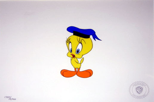 516x344 Artist Tweety Bird Artwork Fascination St. Art Gallery - Tweety Painting