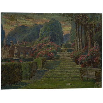 355x355 Stage Setting - Twelfth Night Painting