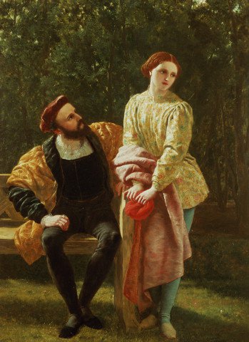 349x480 Theme Of Desire In Shakespeare's Twelfth Night Owlcation - Twelfth Night Painting