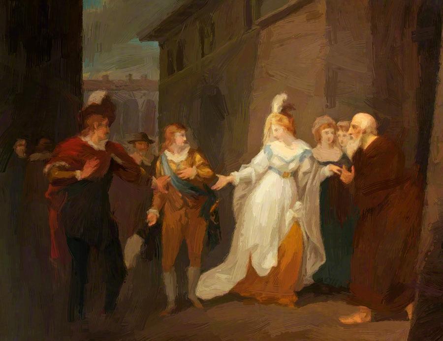 900x694 Twelfth Night By William Shakespeare Act V Scene 1 1801 Painting - Twelfth Night Painting