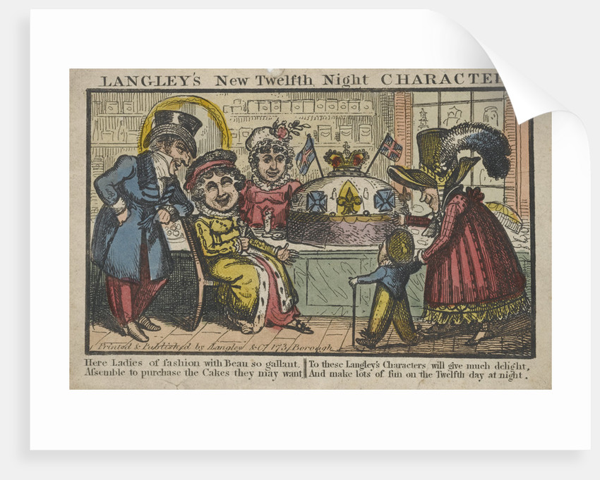 850x681 Langley's New Twelfth Night Characters, Envelope Posters Amp Prints - Twelfth Night Painting