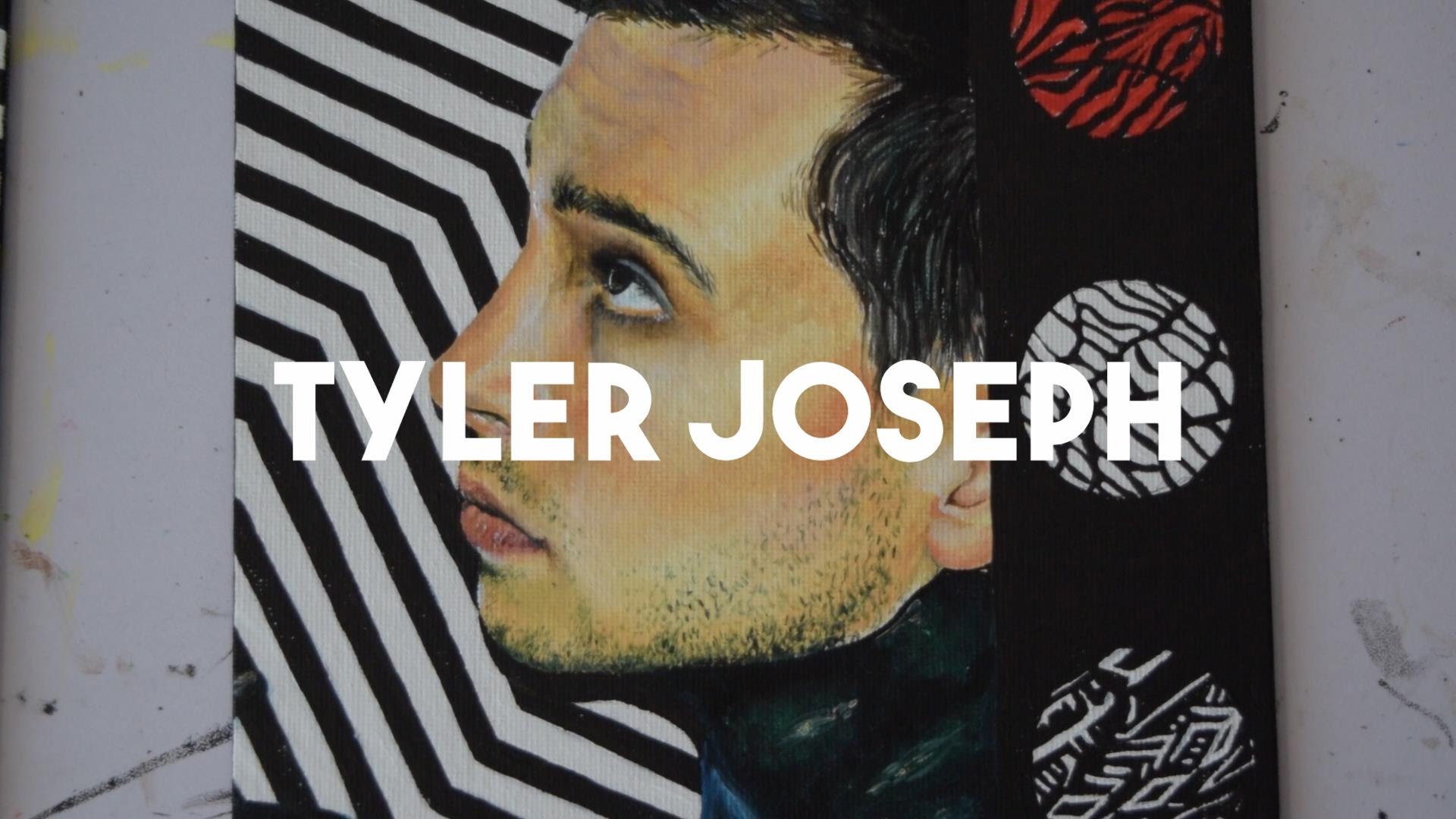 1920x1080 Tyler Joseph (Twenty One Pilots) Speed Painting - Twenty One Pilots Painting