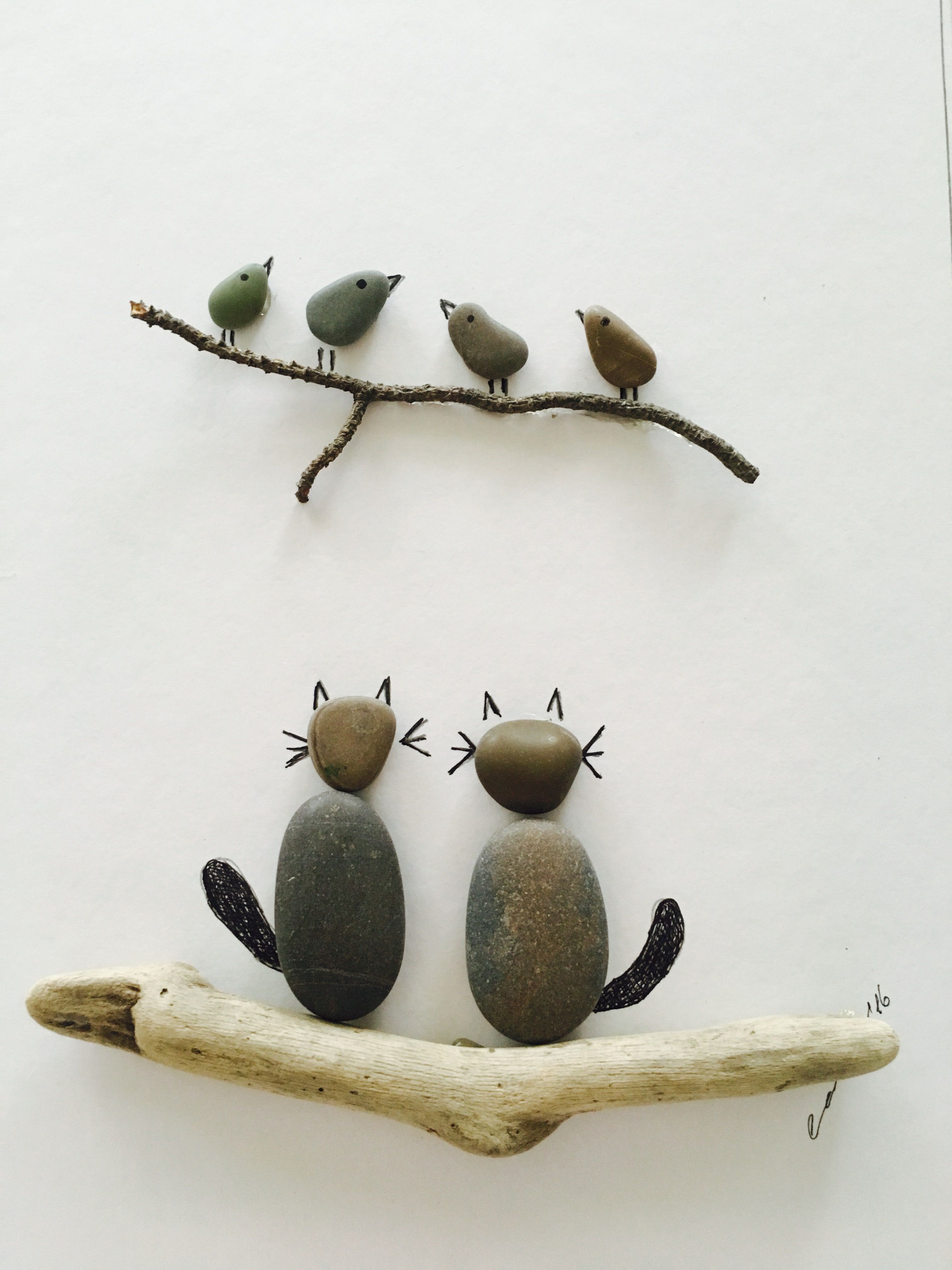 3024x4032 Pin By Canan On Pebble Art, Rock - Twig Painting