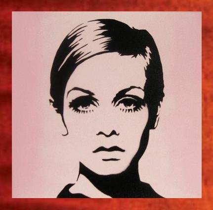 Twiggy Painting at PaintingValley.com | Explore collection of Twiggy ...