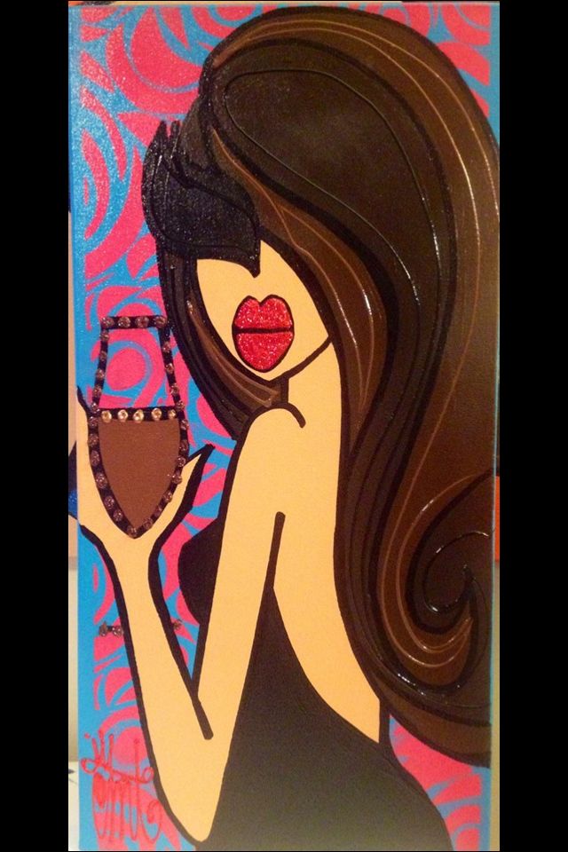 640x960 Twiggy Painting Canvas Art Twiggy, Paintings And Craft - Twiggy Painting