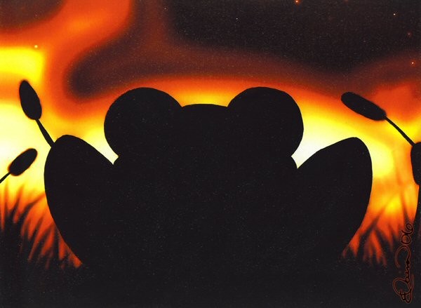 600x439 Twilight Glow By Elaina Wagner - Twilight Glow Painting