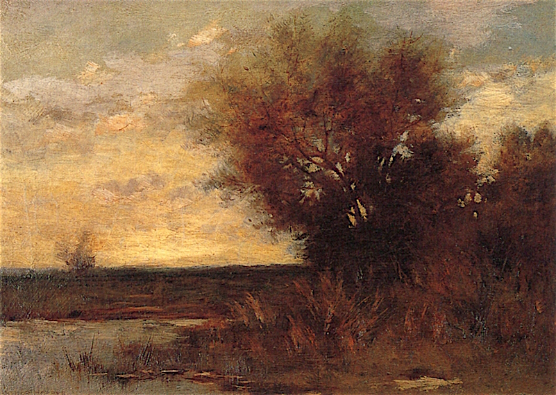 801x570 Twilight Painting Arthur Hoeber Oil Paintings - Twilight Painting