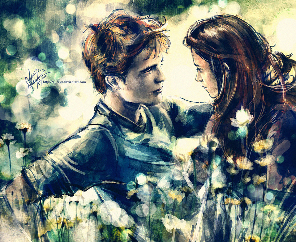 957x783 Twilight Saga Fan Site - Twilight Painting