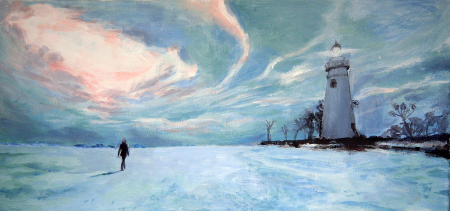 900x422 Vanilla Twilight By Theboyofcheese - Twilight Painting