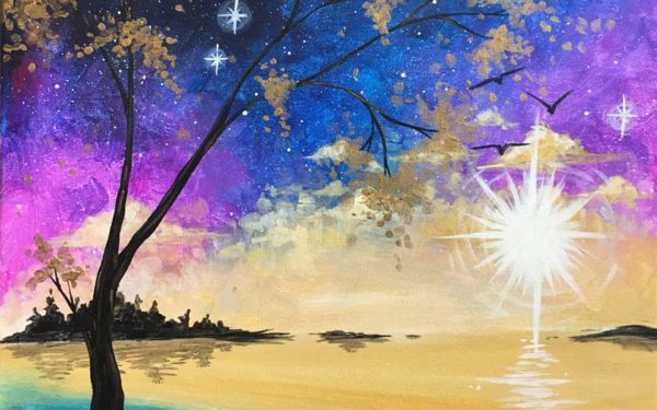 600x375 Golden Twilight Painting Class - Twilight Painting