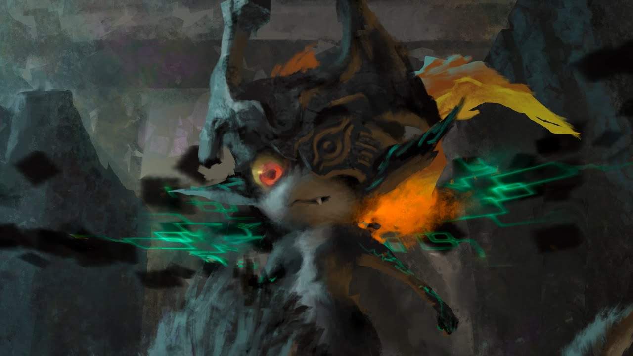 1280x720 Twilight Princess Fan Art - Twilight Princess Painting