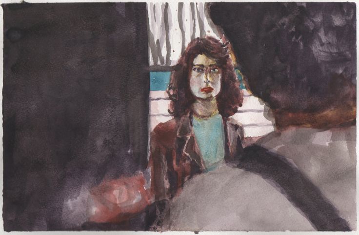 736x483 The 12 Best Twin Peaks Watercolors Images On Water - Twin Peaks Painting