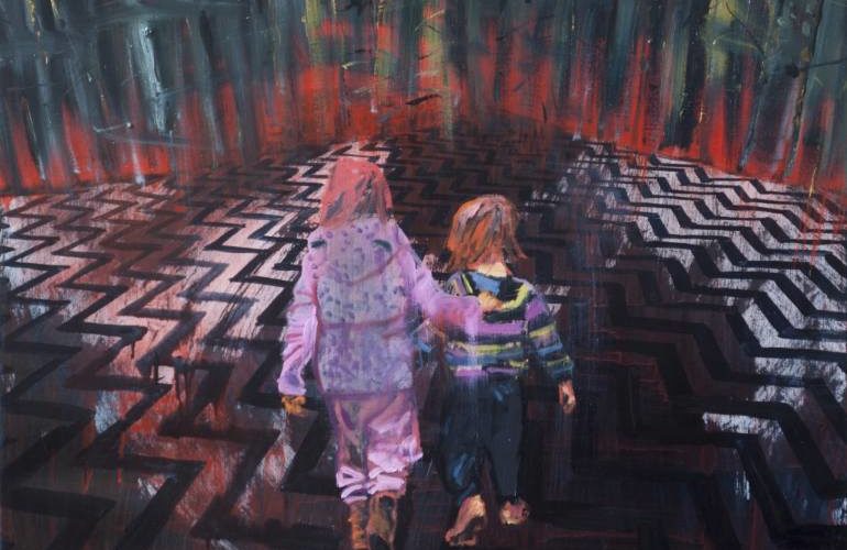 770x500 The Art Of Twin Peaks Canvas A Blog By Saatchi Art - Twin Peaks Painting