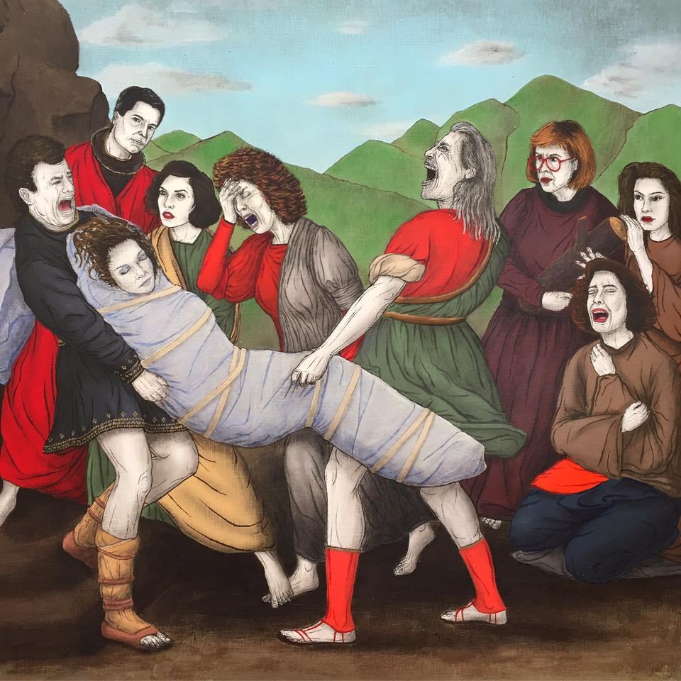 960x960 Justin Hager - Twin Peaks Painting