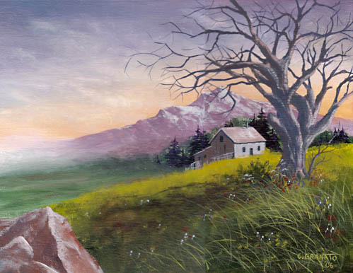 499x386 Twisted Tree - Twisted Tree Painting