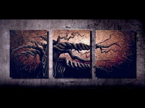 480x360 How To Paint A Tree With Twisty Branches - Twisted Tree Painting